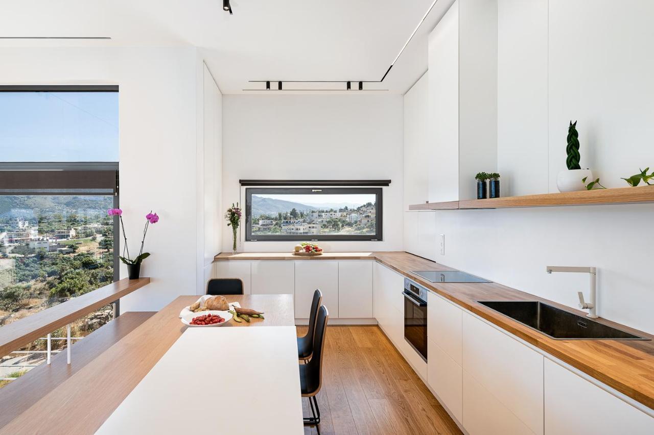 Seametry Luxury Living Penthouse Villa Soúda Buitenkant foto