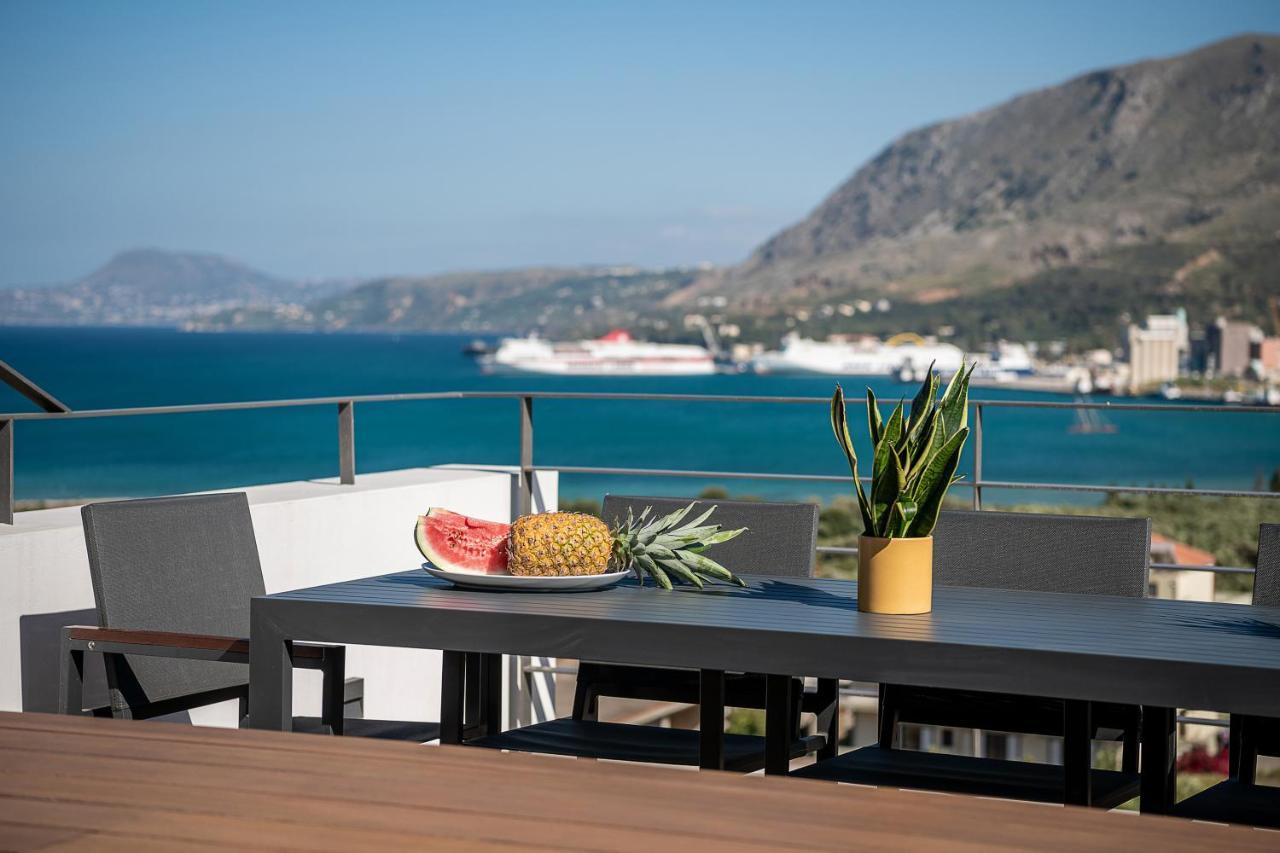 Seametry Luxury Living Penthouse Villa Soúda Buitenkant foto