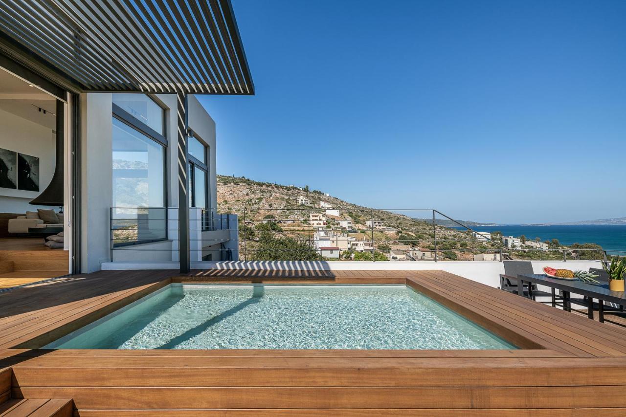 Seametry Luxury Living Penthouse Villa Soúda Buitenkant foto