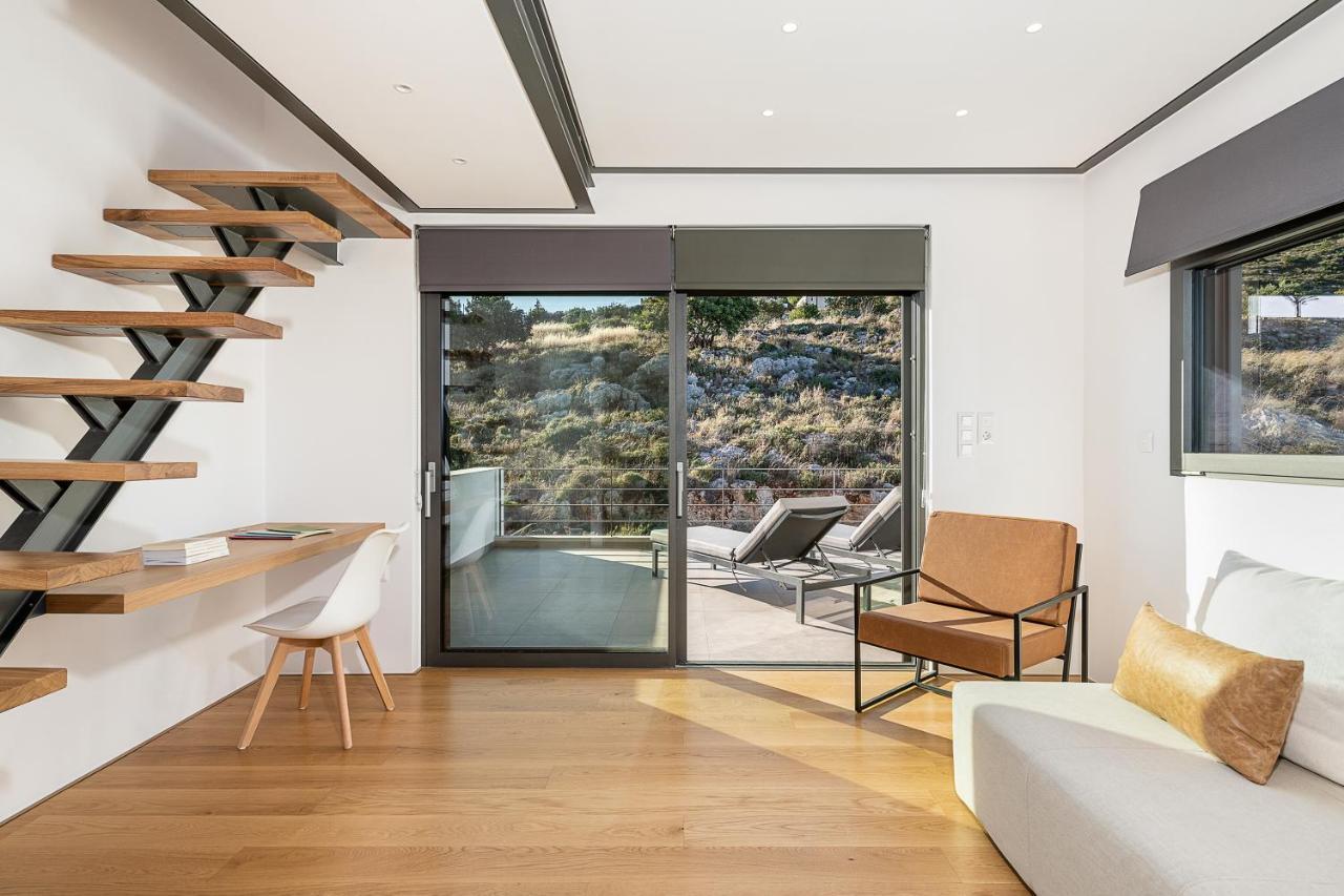 Seametry Luxury Living Penthouse Villa Soúda Buitenkant foto