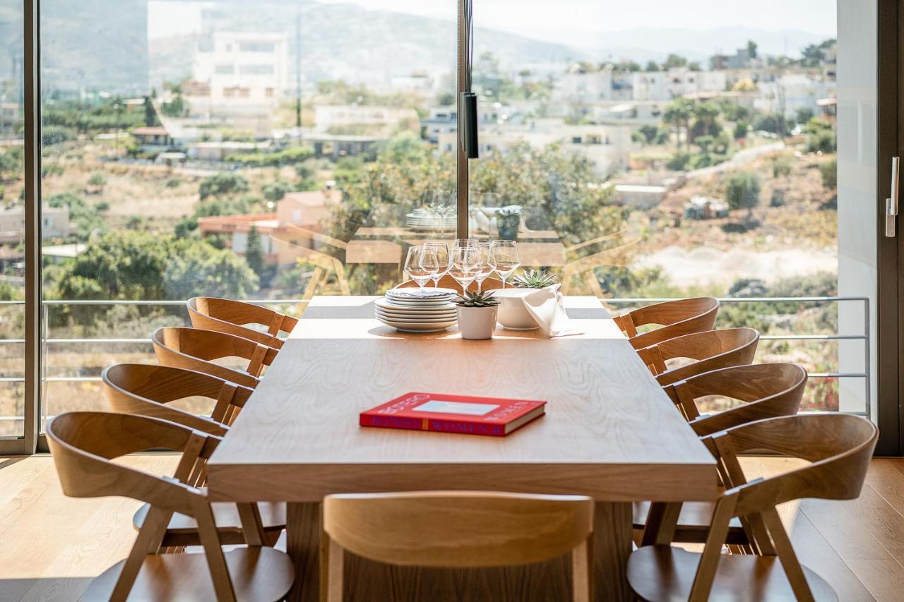 Seametry Luxury Living Penthouse Villa Soúda Buitenkant foto