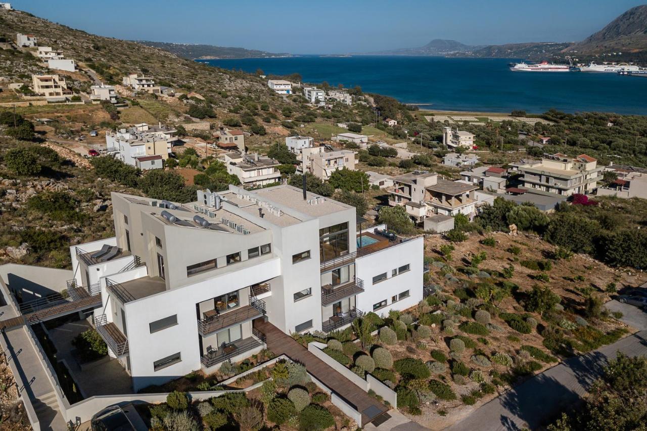 Seametry Luxury Living Penthouse Villa Soúda Buitenkant foto