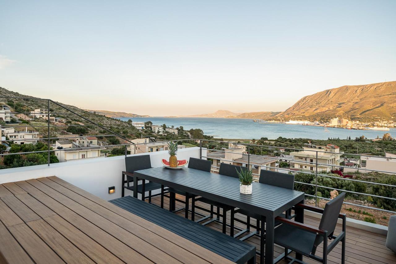 Seametry Luxury Living Penthouse Villa Soúda Buitenkant foto