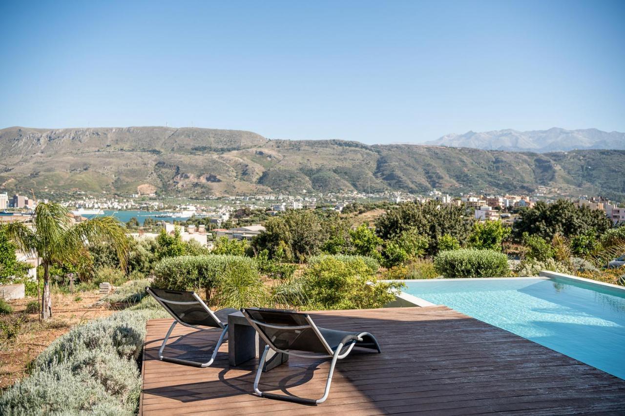 Seametry Luxury Living Penthouse Villa Soúda Buitenkant foto
